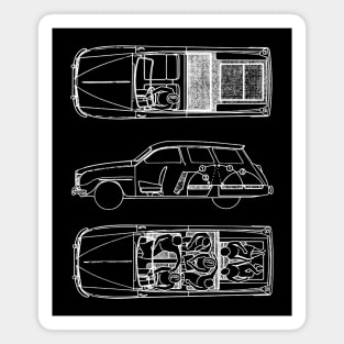 SAAB 95 - cutaway Magnet